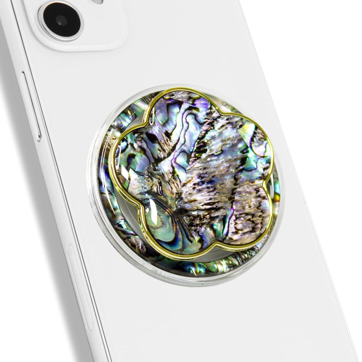 Pearl Floral Magnetic Phone Grips