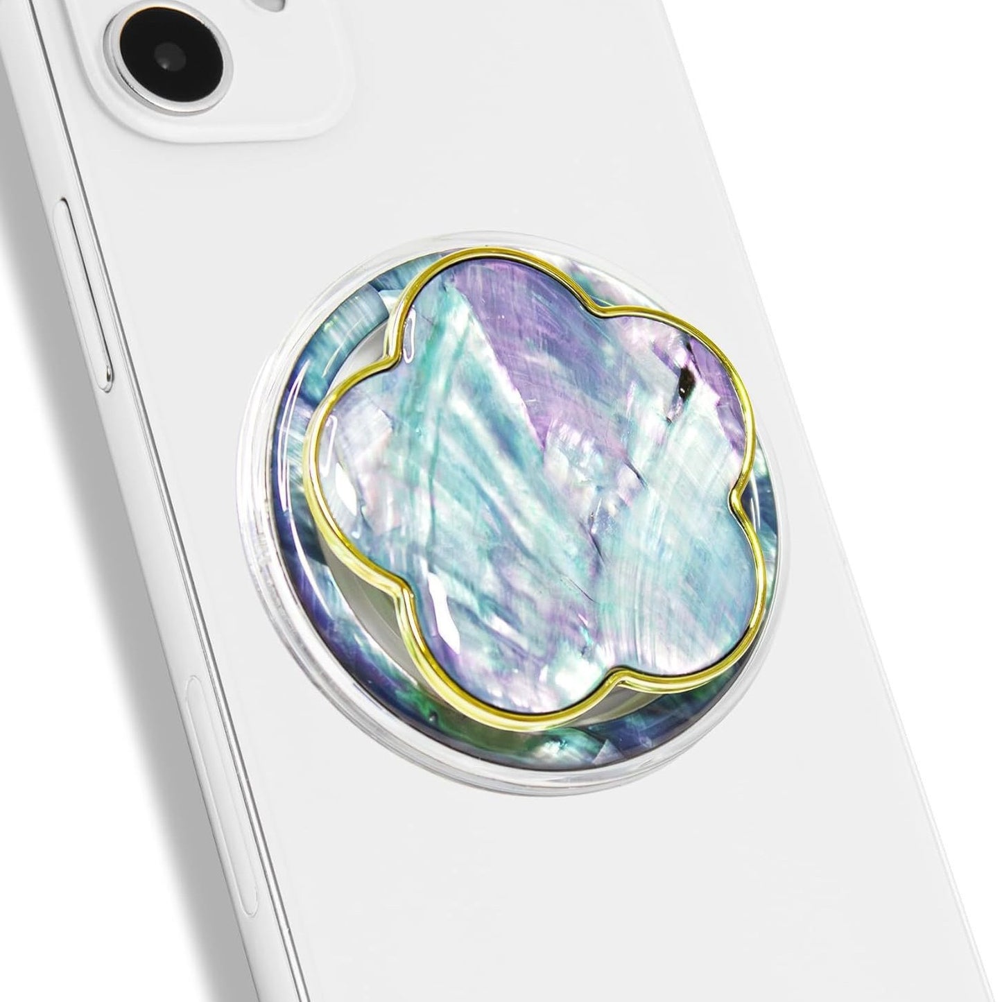 Pearl Floral Magnetic Phone Grips