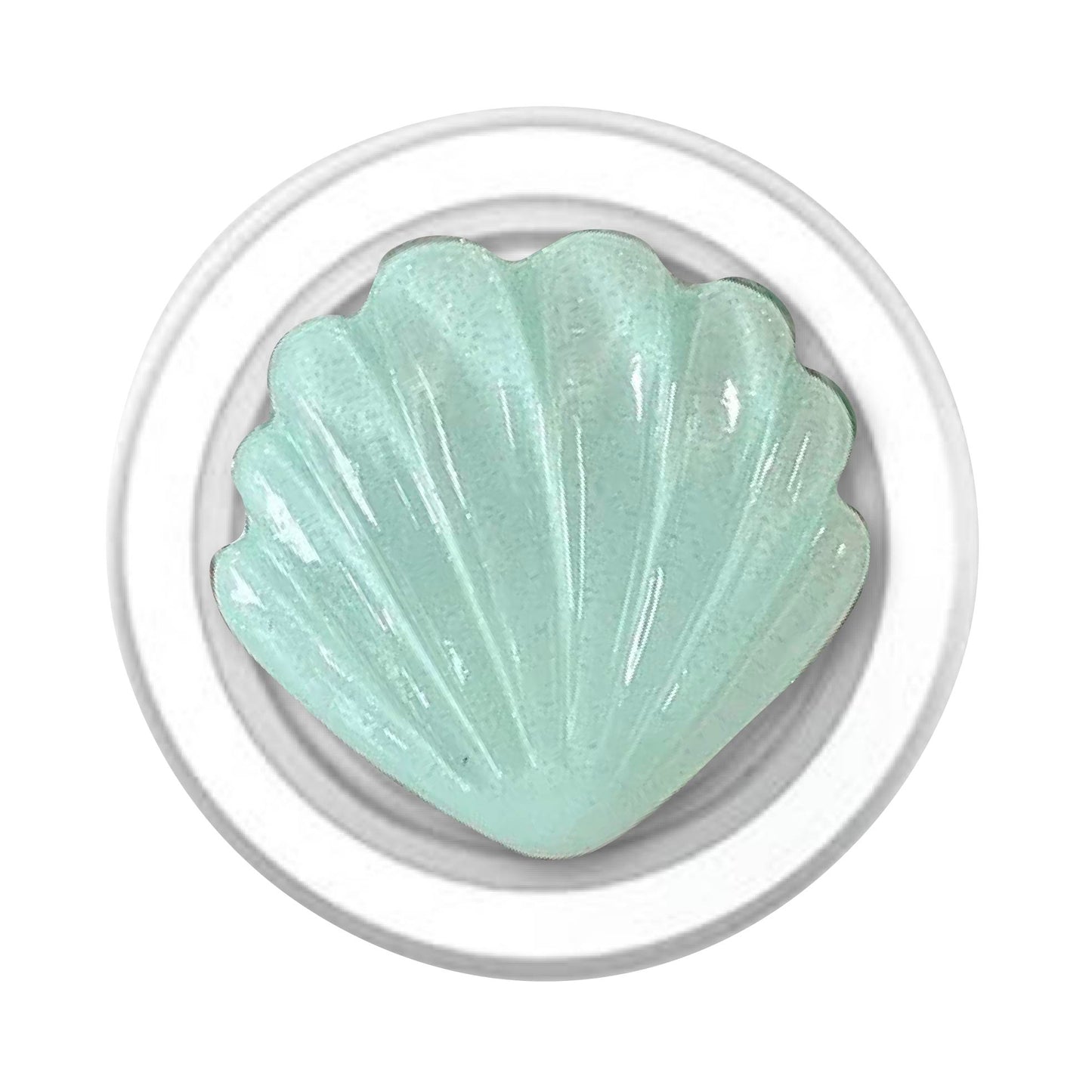 Green Shell PopGrip for MagSafe