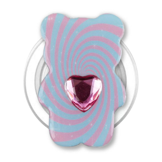 Swirl Bear PopGrip for MegaSafe