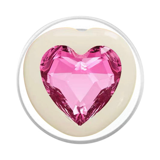 Pure Crystal Heart PopGrip for MagSafe
