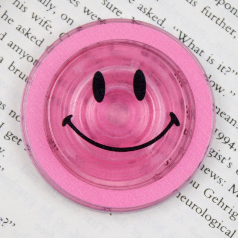 Transparent Smiley Face Magnetic Phone Grips